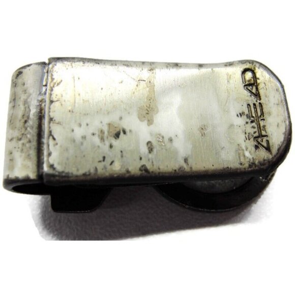 Ahead Money Clip Stainless Steel Wallet Credit Card Cash ID Holder - Picture 3 of 7